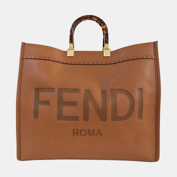 Sunshine Large Calfskin Brown