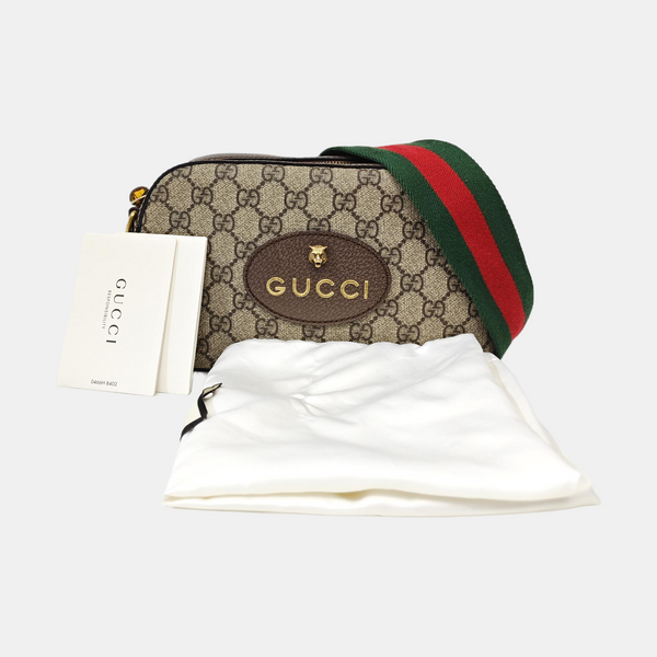 Neo Vintage Monogram Coated Canvas Beige