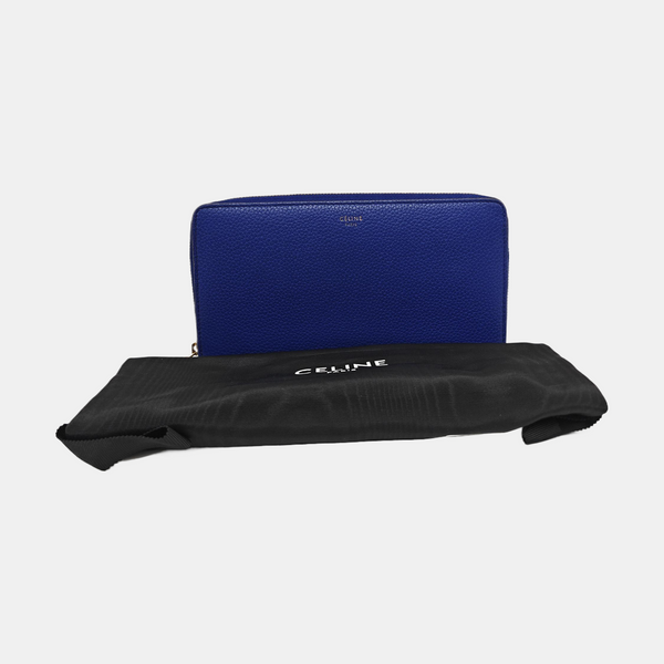 Calfskin Wallet Blue