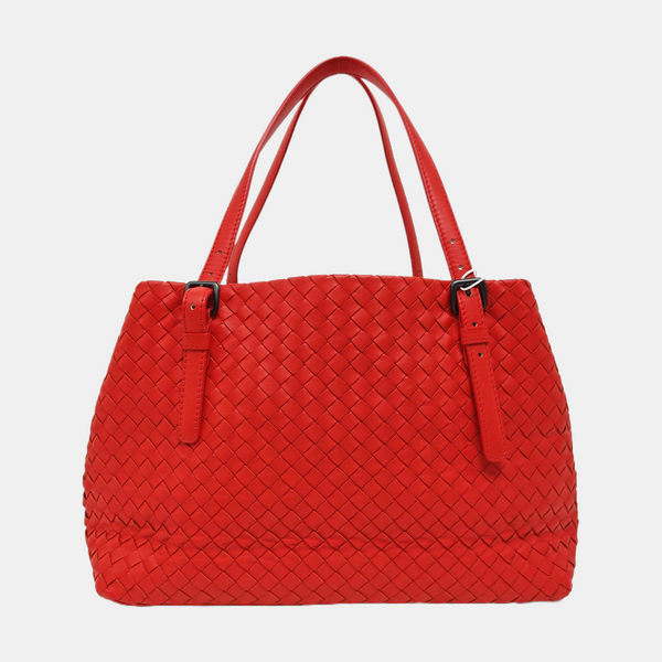 Cesta Calfskin Red