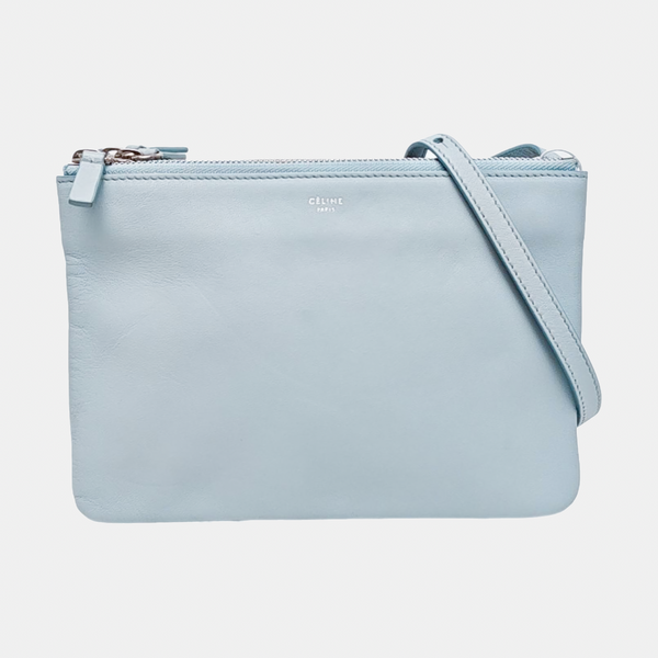 TRIO Small Lambskin Blue