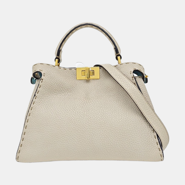 Peekaboo Mini Calfskin Gray