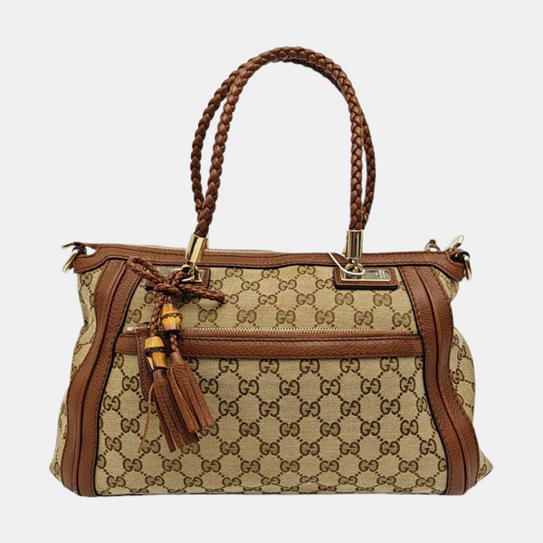 Bella Monogram Canvas Beige