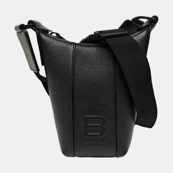 Hourglass Mini Calfskin Black