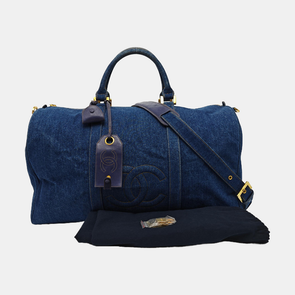 Denim Shoulder Bag Blue