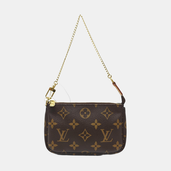 ACCESSOIRES Mini Monogram Coated Canvas Brown