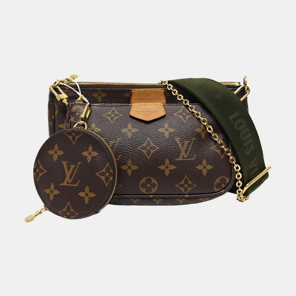 MULTI Monogram Coated Canvas Brown