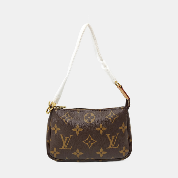 ACCESSOIRES Mini Monogram Coated Canvas Brown