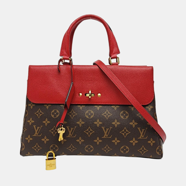 VÉNUS Monogram Coated Canvas Brown