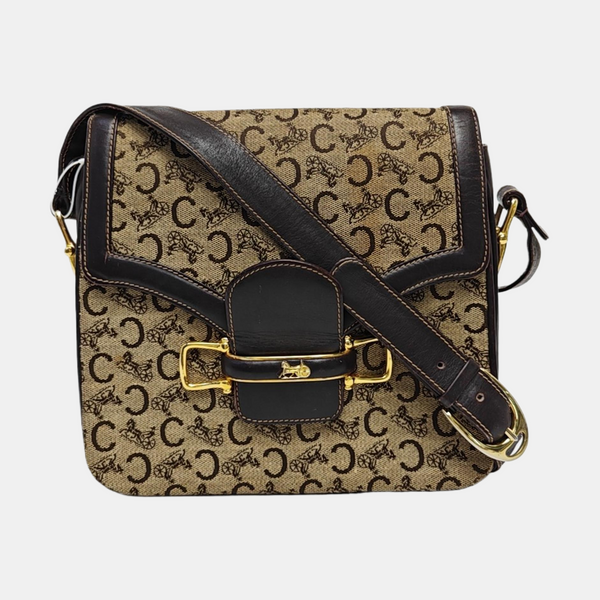 Canvas Shoulder Bag Beige