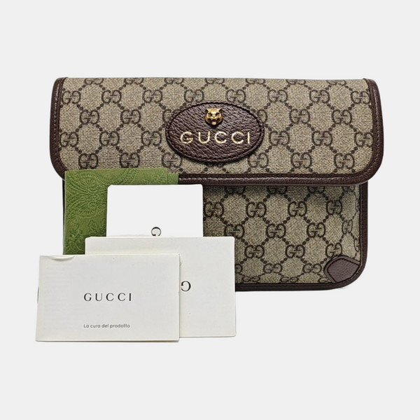 Neo Vintage Monogram Coated Canvas Beige