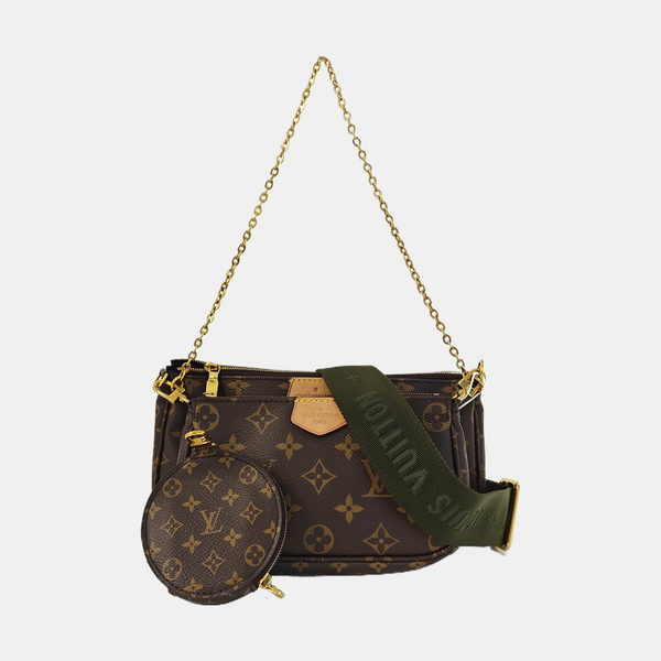 MULTI Monogram Coated Canvas Brown