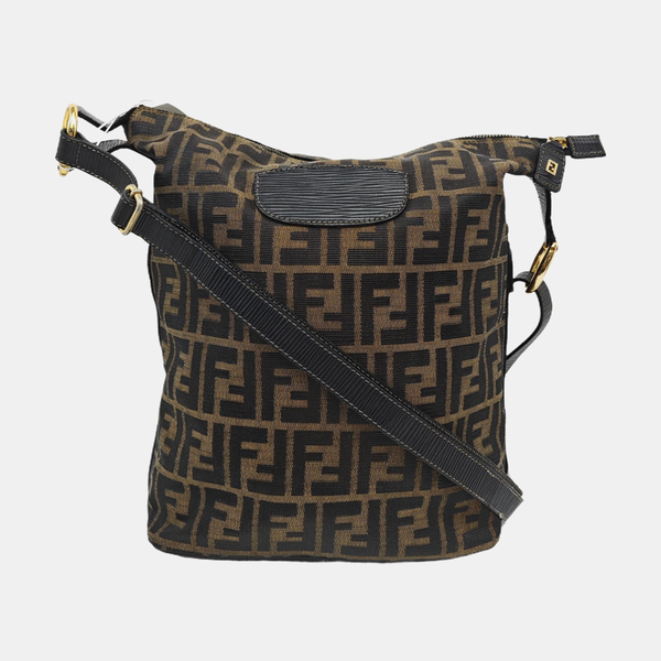 Canvas Shoulder Bag Brown
