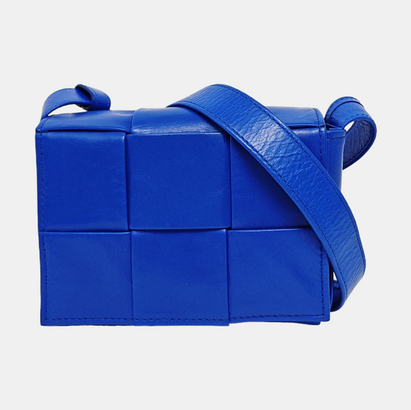 Cassette Mini Calfskin Blue