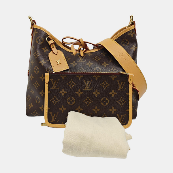 CARRYALL PM Monogram Coated Canvas Brown