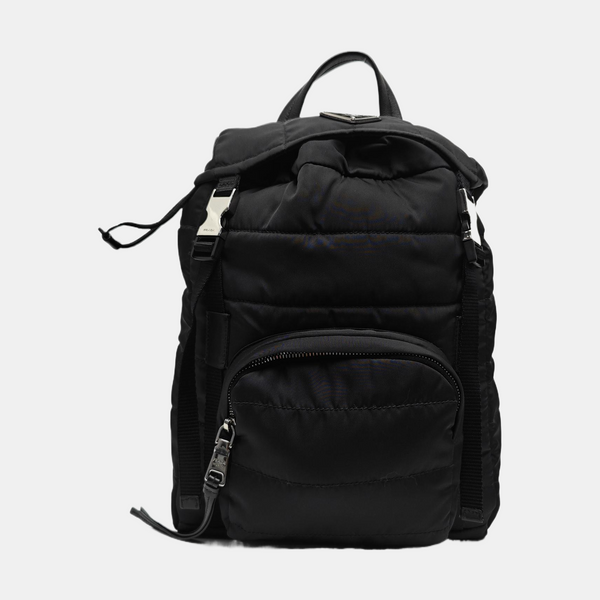 Nylon Backpack Black