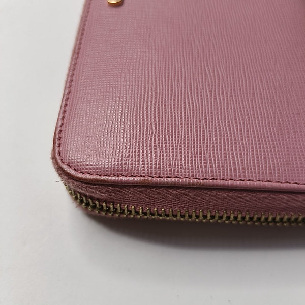 Calfskin Wallet Pink