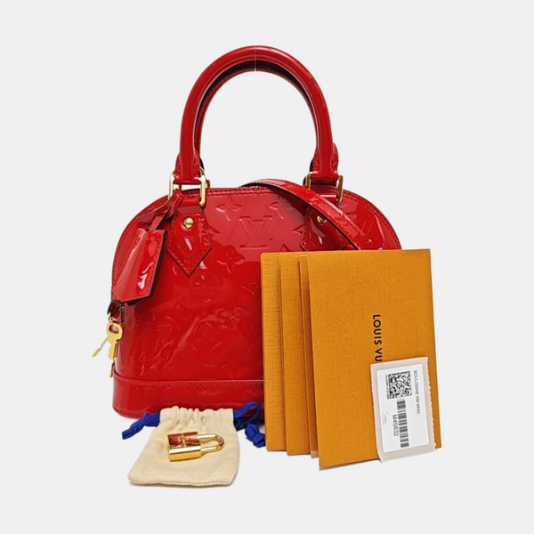 ALMA BB Patent Leather Red