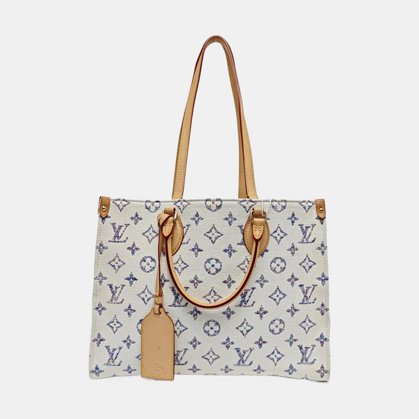 ONTHEGO MM Monogram Canvas White