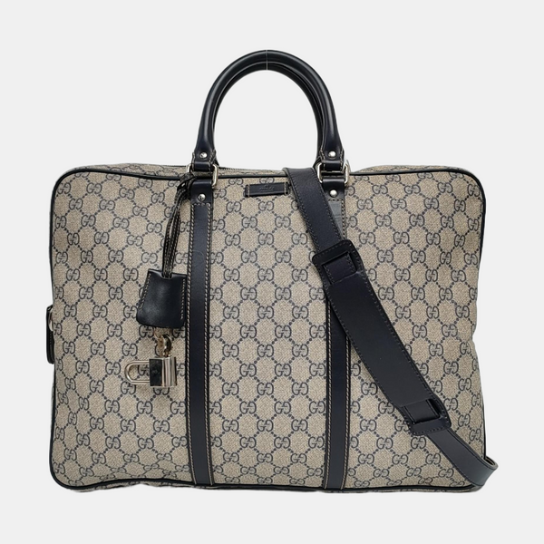 Duffle Quilted Coated Canvas Beige