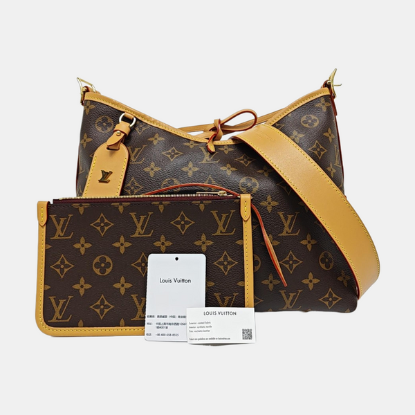 CARRYALL PM Monogram Coated Canvas Brown