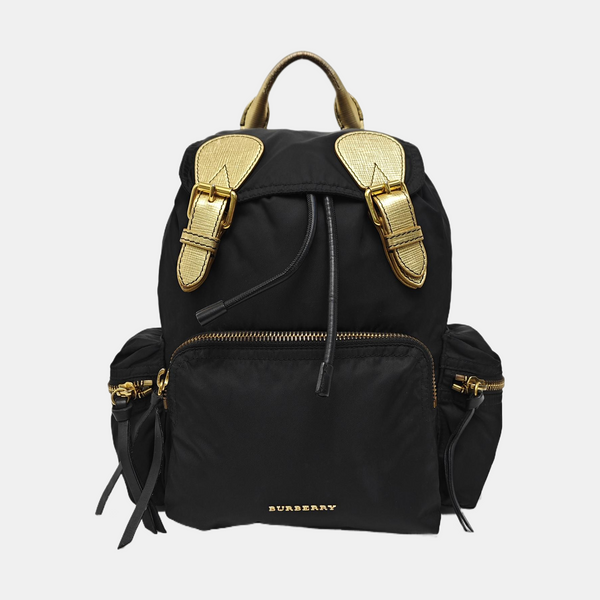 The Rucksack Medium Nylon Black