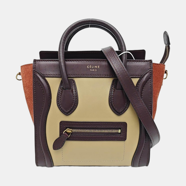 LUGGAGE Nano Calfskin Multicolor
