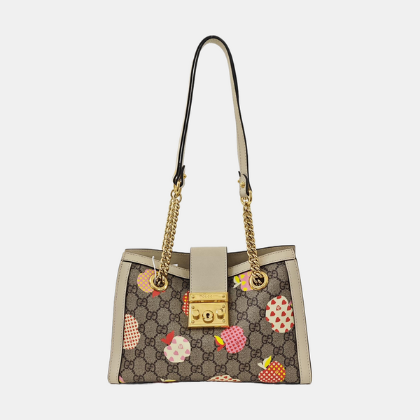 Padlock Small Monogram Coated Canvas Multicolor