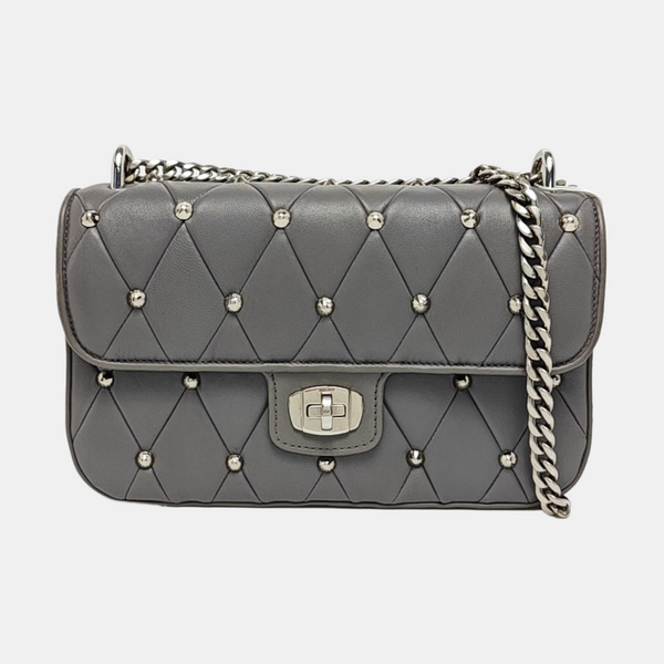 Pattina Nappa Quilted Lambskin Gray