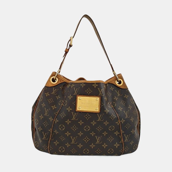 GALLIERA Monogram Coated Canvas Brown