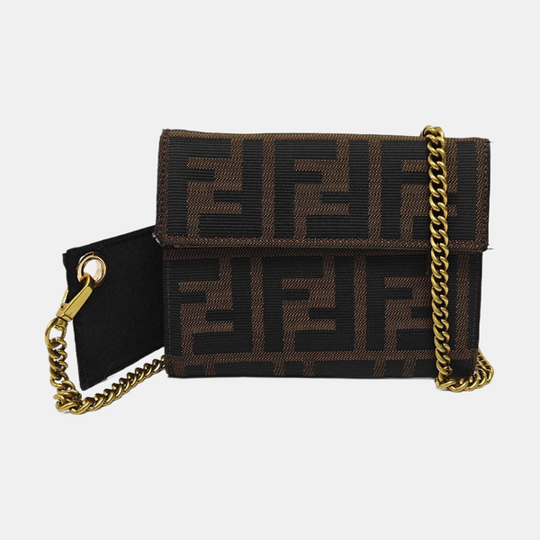 Canvas Wallet Brown