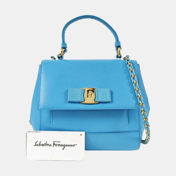 Carrie Calfskin Blue