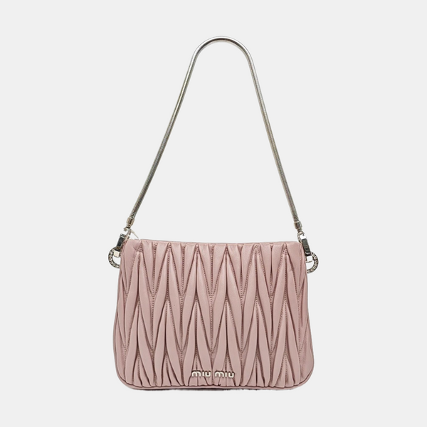 Matelassé Quilted Lambskin Pink