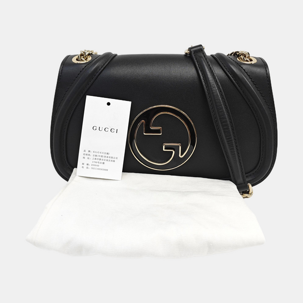 Blondie Medium Calfskin Black