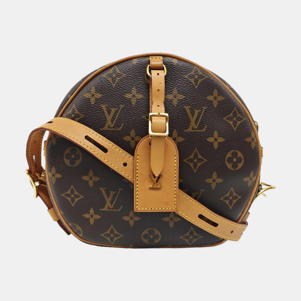 BOITE CHAPEAU MM Monogram Coated Canvas Brown