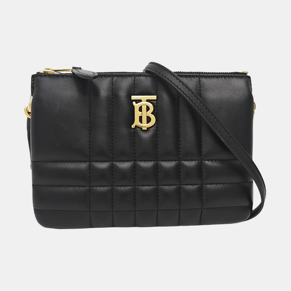 Lola Quilted Lambskin Black