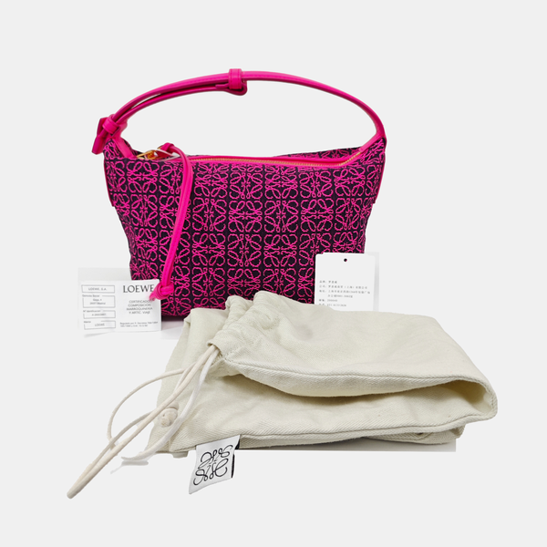 Monogram Canvas Top Handle Bag Pink