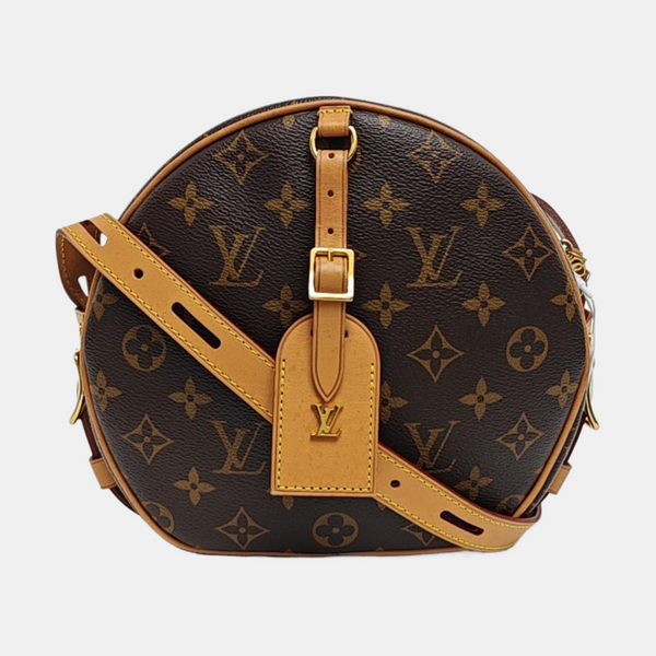 BOITE CHAPEAU MM Monogram Coated Canvas Brown