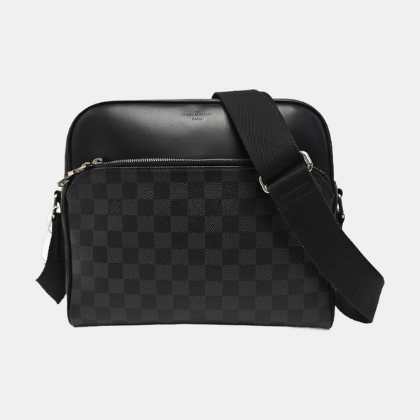 DAYTON PM Damier Graphite Coated Canvas Gray