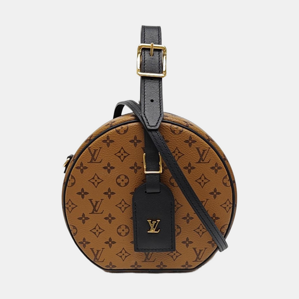 BOITE CHAPEAU PM Monogram Coated Canvas Brown