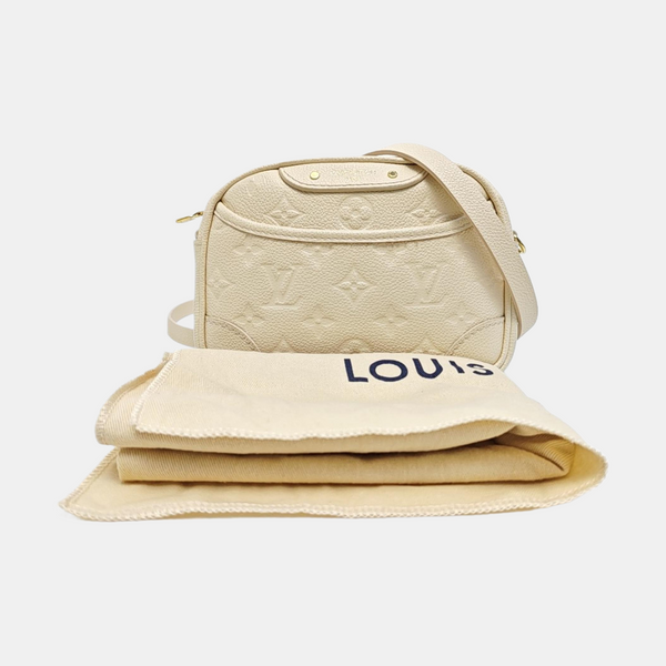 Mini Monogram Calfskin Beige