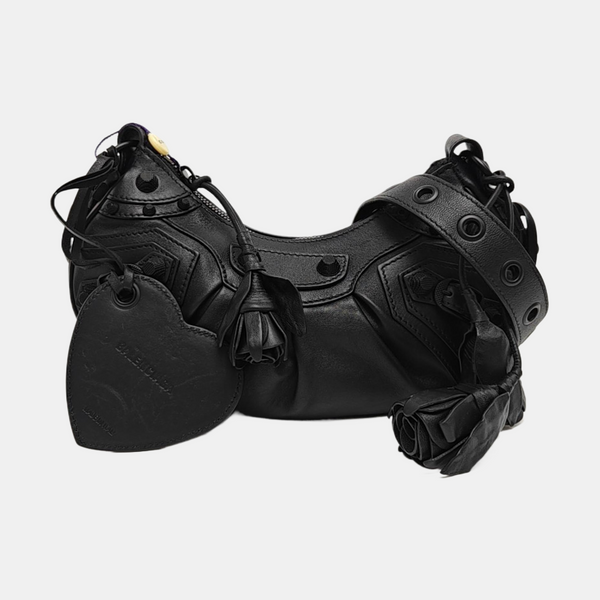 Le Cagole Small Calfskin Black