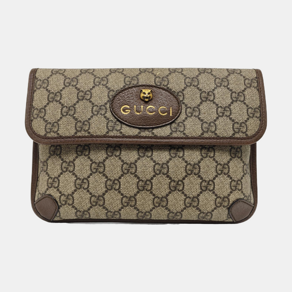 Neo Vintage Monogram Coated Canvas Beige