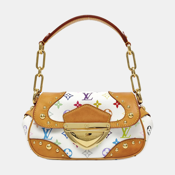 LV × TM MARILYN Monogram Coated Canvas White