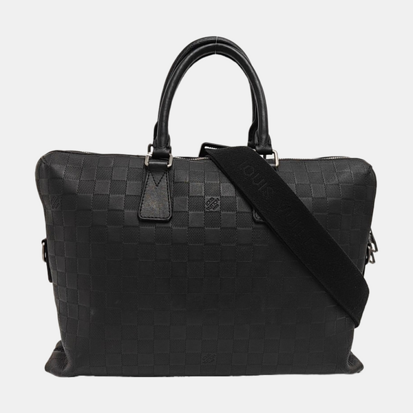 PORTE-DOCUMENTS Damier Graphite Calfskin Black