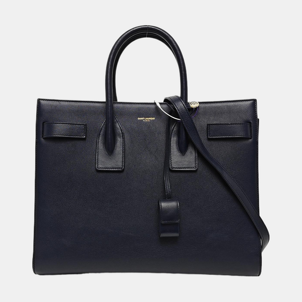 SAC DE JOUR Small Calfskin Blue