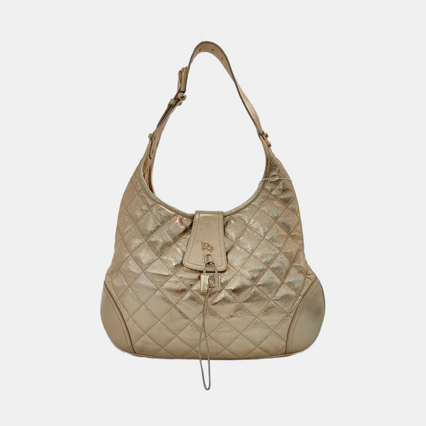 Quilted Calfskin Gold