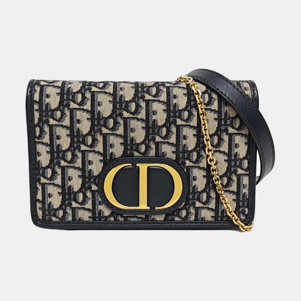 30 Montaigne Lona Monogram Azul