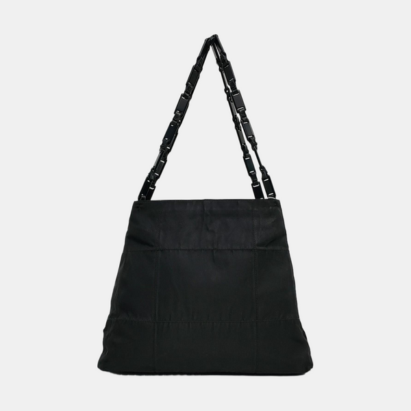 Nylon Tote Bag Black