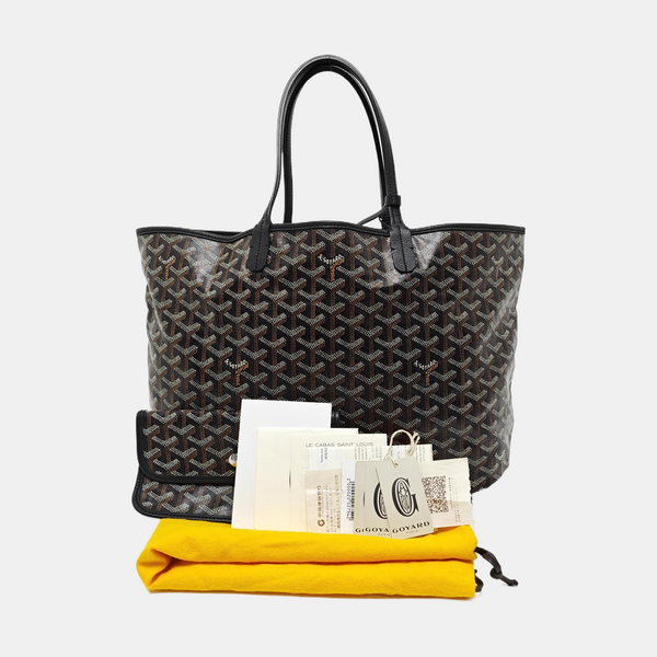 Saint Louis PM Coated Canvas Black